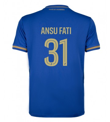 AS Monaco Ansu Fati #31 Udebanetrøje 2025-26 Kortærmet